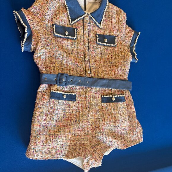 Ladies Who Lunch Romper by Sante Grace - bespoke fashion! - Picture 8 of 8